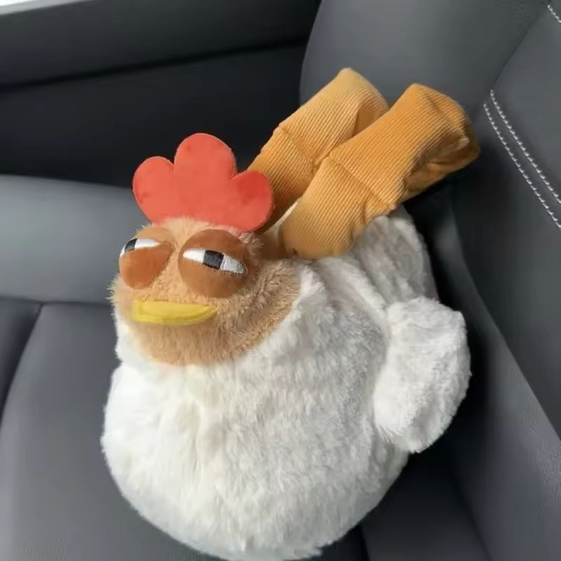 Fur Chicken Plush Bag